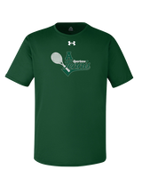 Athens Academy Tennis Swirl - Under Armour Mens Team Tech T-Shirt