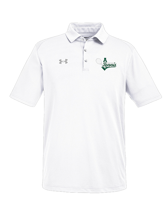 Athens Academy Tennis Swirl - Under Armour Mens Tech Polo