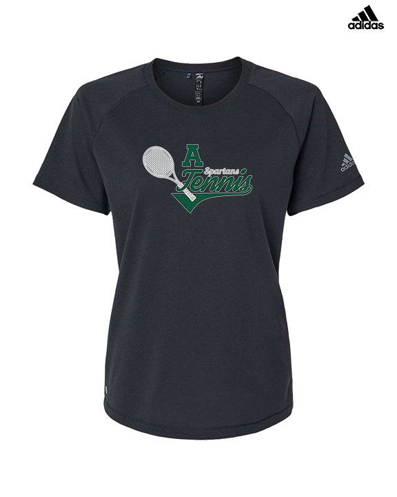 Athens Academy Tennis Swirl - Womens Adidas Performance Shirt