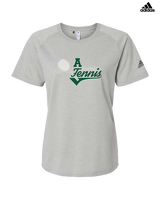Athens Academy Tennis Swirl - Womens Adidas Performance Shirt