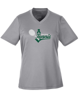 Athens Academy Tennis Swirl - Womens Performance Shirt