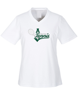 Athens Academy Tennis Swirl - Womens Performance Shirt