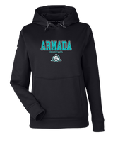 Atlantic Collegiate Academy Football Block - Under Armour Ladies Storm Fleece
