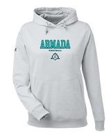 Atlantic Collegiate Academy Football Block - Under Armour Ladies Storm Fleece