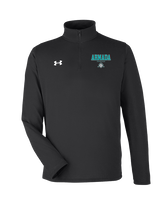 Atlantic Collegiate Academy Football Block - Under Armour Mens Tech Quarter Zip