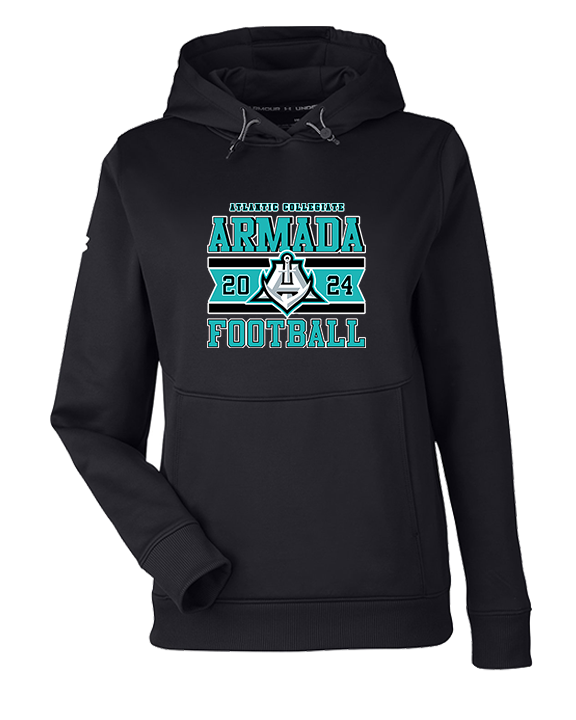 Atlantic Collegiate Academy Football Stamp - Under Armour Ladies Storm Fleece