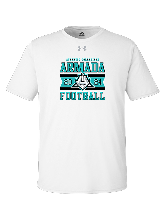 Atlantic Collegiate Academy Football Stamp - Under Armour Mens Team Tech T-Shirt