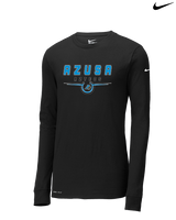 Azusa HS Football Design 2 - Mens Nike Longsleeve