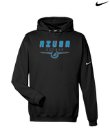 Azusa HS Football Design 2 - Nike Club Fleece Hoodie