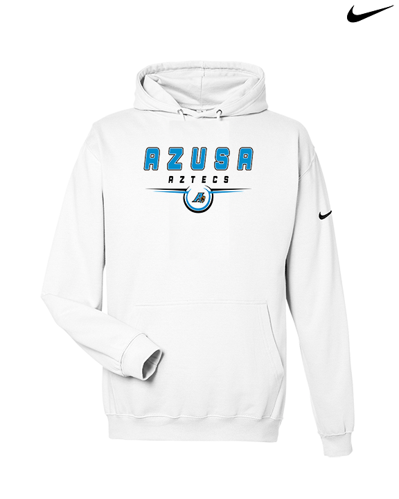 Azusa HS Football Design 2 - Nike Club Fleece Hoodie