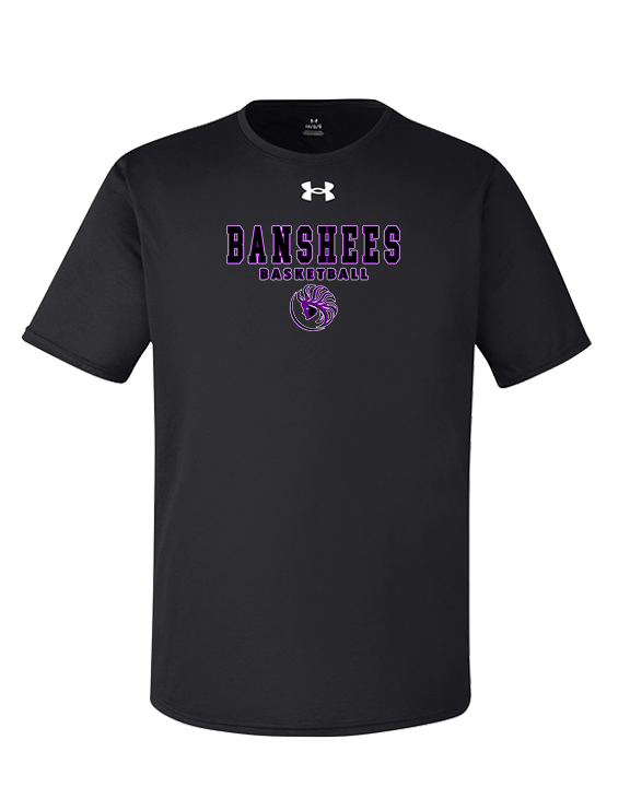 Banshees Basketball Club Block - Under Armour Mens Team Tech T-Shirt