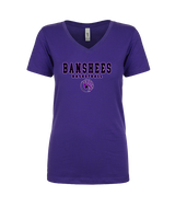 Banshees Basketball Club Block - Womens Vneck