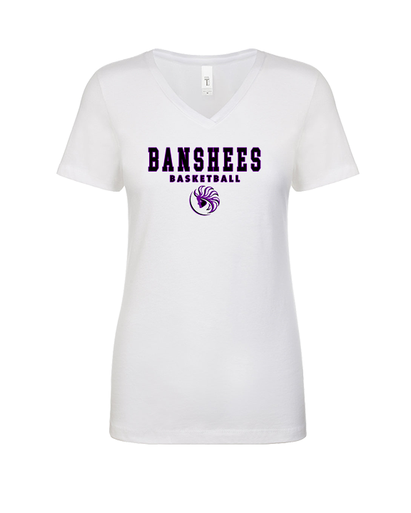 Banshees Basketball Club Block - Womens Vneck