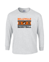 Belleville HS Boys Basketball Stamp - Cotton Longsleeve