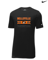 Belleville HS Boys Basketball Stamp - Mens Nike Cotton Poly Tee
