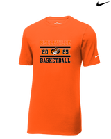 Belleville HS Boys Basketball Stamp - Mens Nike Cotton Poly Tee