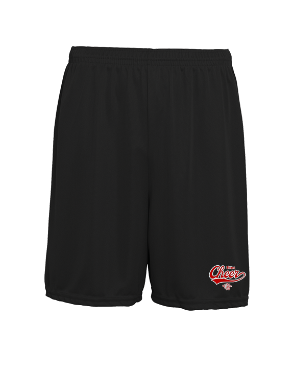Bisbee HS Cheer Banner - Mens 7inch Training Shorts