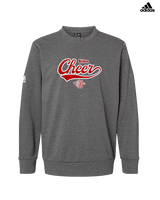 Bisbee HS Cheer Banner - Mens Adidas Crewneck