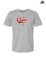 Bisbee HS Cheer Banner - Mens Adidas Performance Shirt