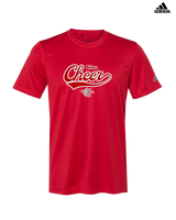 Bisbee HS Cheer Banner - Mens Adidas Performance Shirt