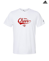 Bisbee HS Cheer Banner - Mens Adidas Performance Shirt