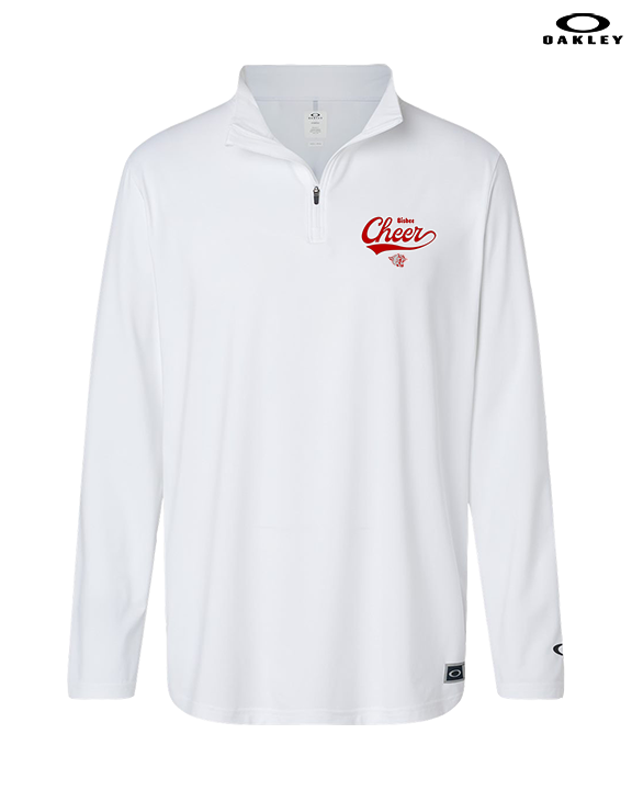 Bisbee HS Cheer Banner - Mens Oakley Quarter Zip