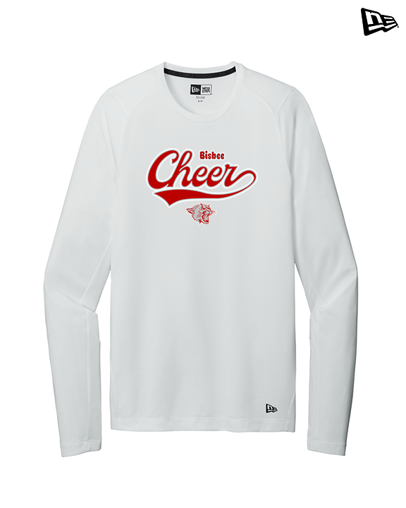 Bisbee HS Cheer Banner - New Era Performance Long Sleeve