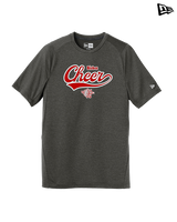 Bisbee HS Cheer Banner - New Era Performance Shirt