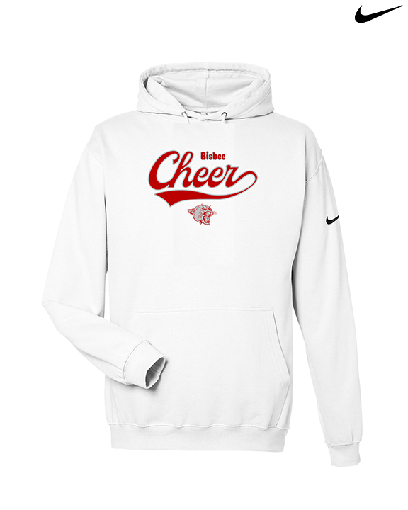Bisbee HS Cheer Banner - Nike Club Fleece Hoodie