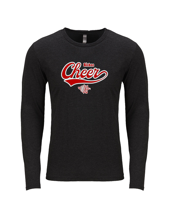 Bisbee HS Cheer Banner - Tri-Blend Long Sleeve