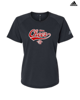 Bisbee HS Cheer Banner - Womens Adidas Performance Shirt