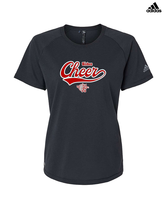 Bisbee HS Cheer Banner - Womens Adidas Performance Shirt
