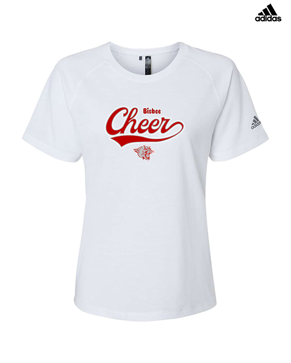 Bisbee HS Cheer Banner - Womens Adidas Performance Shirt