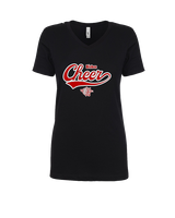 Bisbee HS Cheer Banner - Womens Vneck