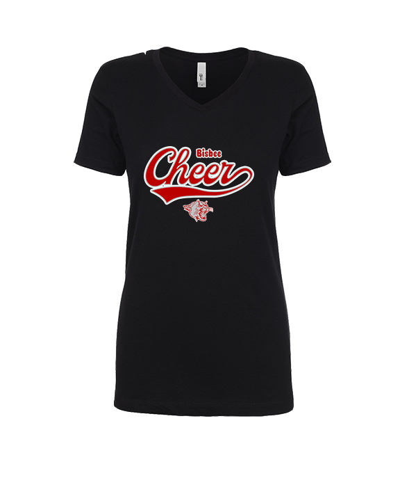Bisbee HS Cheer Banner - Womens Vneck