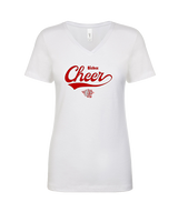 Bisbee HS Cheer Banner - Womens Vneck