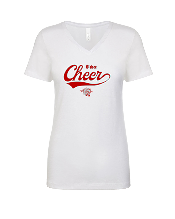 Bisbee HS Cheer Banner - Womens Vneck