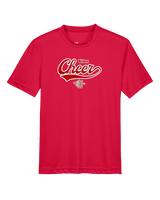 Bisbee HS Cheer Banner - Youth Performance Shirt
