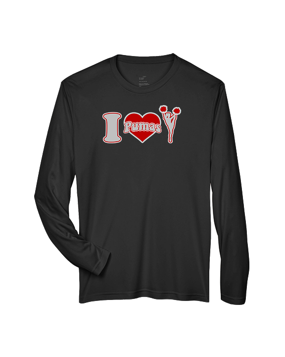 Bisbee HS Cheer I Heart Cheer - Performance Longsleeve
