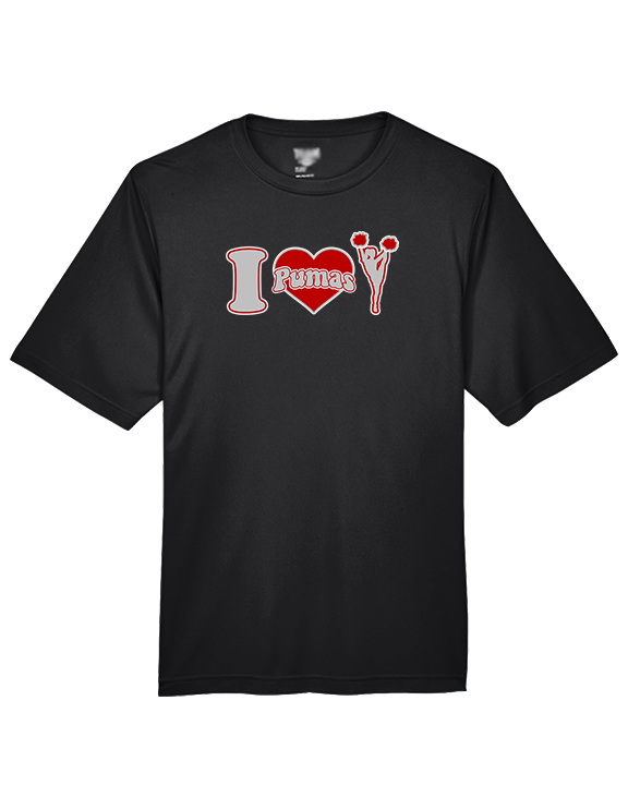 Bisbee HS Cheer I Heart Cheer - Performance Shirt