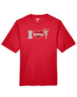 Bisbee HS Cheer I Heart Cheer - Performance Shirt