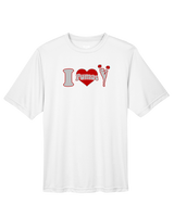 Bisbee HS Cheer I Heart Cheer - Performance Shirt
