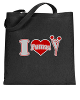 Bisbee HS Cheer I Heart Cheer - Tote
