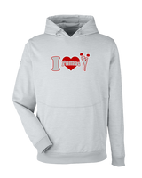 Bisbee HS Cheer I Heart Cheer - Under Armour Mens Storm Fleece