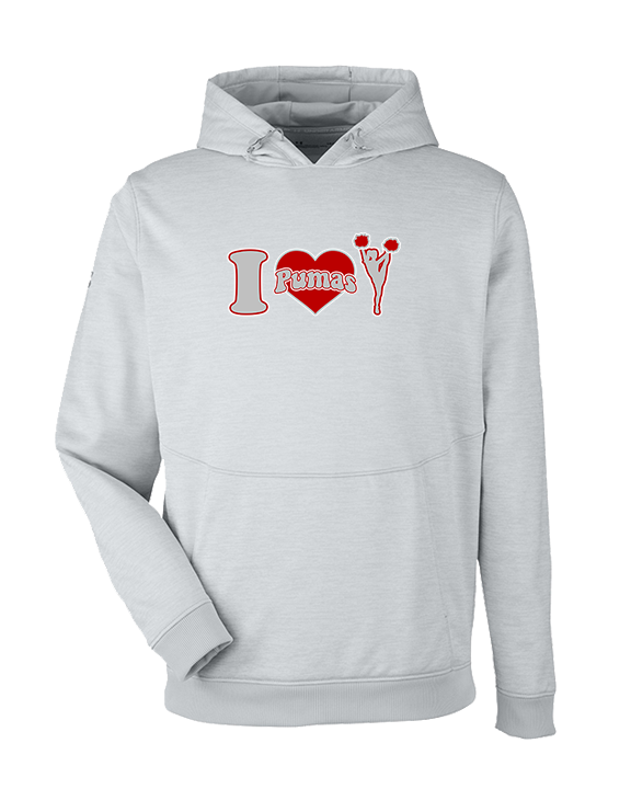 Bisbee HS Cheer I Heart Cheer - Under Armour Mens Storm Fleece