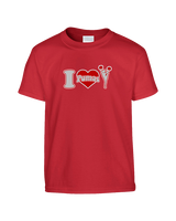 Bisbee HS Cheer I Heart Cheer - Youth Shirt