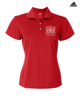 Bisbee HS Cheer Stamp - Adidas Womens Polo