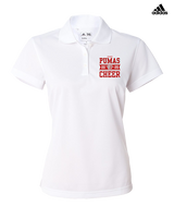 Bisbee HS Cheer Stamp - Adidas Womens Polo