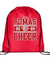 Bisbee HS Cheer Stamp - Drawstring Bag