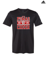 Bisbee HS Cheer Stamp - Mens Adidas Performance Shirt